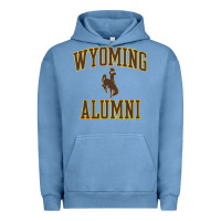 Pigment Pebble Blue wyoming cowboys apparel alumni classic arch long sleeve t shirt Urban Hoodie - linhVisuals