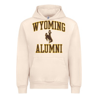 Sandshell wyoming cowboys apparel alumni classic arch long sleeve t shirt Urban Hoodie - linhVisuals
