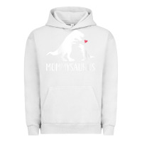 Pigment Lunar Rock womens mommysaurus mom and baby dinosaur v neck t shirt Urban Hoodie - linhVisuals