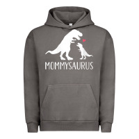Pigment Tornado womens mommysaurus mom and baby dinosaur v neck t shirt Urban Hoodie - linhVisuals