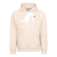 Sandshell womens mommysaurus mom and baby dinosaur v neck t shirt Urban Hoodie - linhVisuals