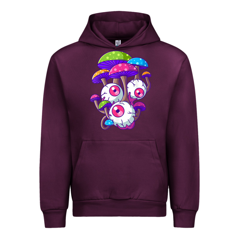 Psychedelic Mushroom Hippie Magic Fungus Shrooms Trance Rave T Shirt Urban Hoodie by linhVisuals | Teevron