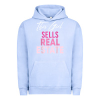 Pigment Grape Ice this girl sells real estate realtor real estate agent broker t shirt Urban Hoodie - linhVisuals