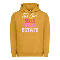 Pigment Peanut Butter this girl sells real estate realtor real estate agent broker t shirt Urban Hoodie - linhVisuals