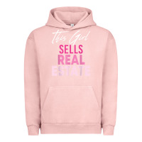 Pigment Salmon this girl sells real estate realtor real estate agent broker t shirt Urban Hoodie - linhVisuals