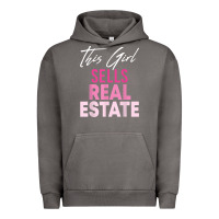 Pigment Tornado this girl sells real estate realtor real estate agent broker t shirt Urban Hoodie - linhVisuals