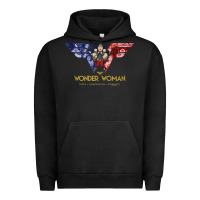 Pigment Black wonder woman 80th all for wonder woman tank top Urban Hoodie - linhVisuals