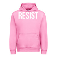 Fuchsia Pink resist mens Urban Hoodie - linhVisuals