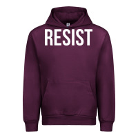 Mauve Wine resist mens Urban Hoodie - linhVisuals