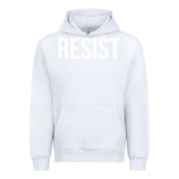 White resist mens Urban Hoodie - linhVisuals