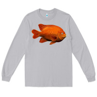 Moon Dust California Garibaldi Fish Long Sleeve Tee - RanaPortraitStore
