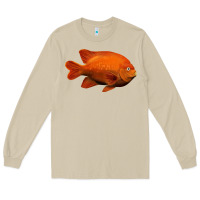 Mushroom California Garibaldi Fish Long Sleeve Tee - RanaPortraitStore