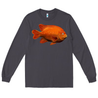 Smoke California Garibaldi Fish Long Sleeve Tee - RanaPortraitStore