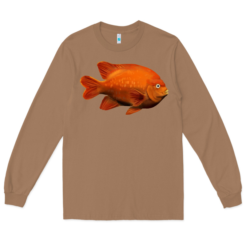 California Garibaldi Fish Long Sleeve Tee by RanaPortraitStore | Teevron