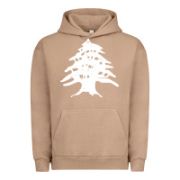 Pigment Burro retro lebanon cedar lebanese Urban Hoodie - linhVisuals
