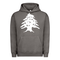 Pigment Tornado retro lebanon cedar lebanese Urban Hoodie - linhVisuals