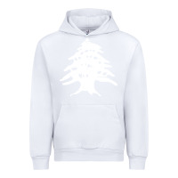 White retro lebanon cedar lebanese Urban Hoodie - linhVisuals