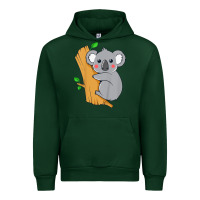 Forest Green kids cute koala bear   for children kids koala bear Urban Hoodie - linhVisuals