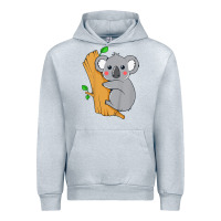 Heather Grey kids cute koala bear   for children kids koala bear Urban Hoodie - linhVisuals