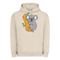 Pigment French Oak kids cute koala bear   for children kids koala bear Urban Hoodie - linhVisuals