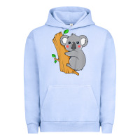 Pigment Grape Ice kids cute koala bear   for children kids koala bear Urban Hoodie - linhVisuals
