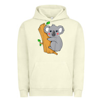 Pigment Pistachio kids cute koala bear   for children kids koala bear Urban Hoodie - linhVisuals