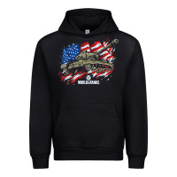 Black world of tanks veterans day collection (t26e3 eagle 7) t shirt Urban Hoodie - linhVisuals