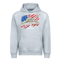 Heather Grey world of tanks veterans day collection (t26e3 eagle 7) t shirt Urban Hoodie - linhVisuals