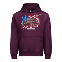 Mauve Wine world of tanks veterans day collection (t26e3 eagle 7) t shirt Urban Hoodie - linhVisuals