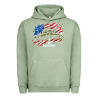 Pigment Oil Green world of tanks veterans day collection (t26e3 eagle 7) t shirt Urban Hoodie - linhVisuals