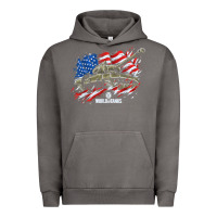 Pigment Tornado world of tanks veterans day collection (t26e3 eagle 7) t shirt Urban Hoodie - linhVisuals