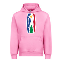 Fuchsia Pink basketball africa league Urban Hoodie - linhVisuals