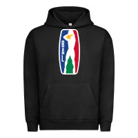 Pigment Black basketball africa league Urban Hoodie - linhVisuals