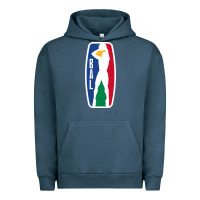 Pigment Midnight Navy basketball africa league Urban Hoodie - linhVisuals