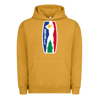 Pigment Peanut Butter basketball africa league Urban Hoodie - linhVisuals