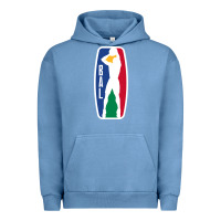 Pigment Pebble Blue basketball africa league Urban Hoodie - linhVisuals