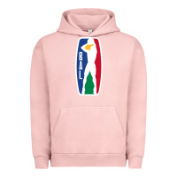 Pigment Salmon basketball africa league Urban Hoodie - linhVisuals