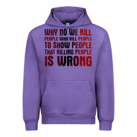 Tulip why do we kill people who kill people to show that killing people Urban Hoodie - linhVisuals