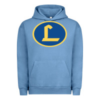 Pigment Pebble Blue Loyola Blakefield Urban Hoodie - linhVisuals