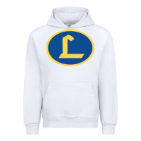 White Loyola Blakefield Urban Hoodie - linhVisuals