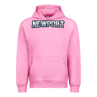 Fuchsia Pink Newport School Urban Hoodie - linhVisuals