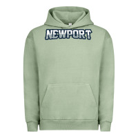 Pigment Oil Green Newport School Urban Hoodie - linhVisuals