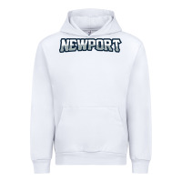 White Newport School Urban Hoodie - linhVisuals