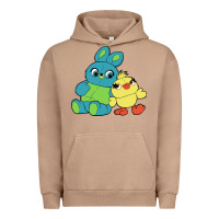 Pigment Burro bunny and ducky Urban Hoodie - linhVisuals
