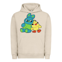 Pigment French Oak bunny and ducky Urban Hoodie - linhVisuals