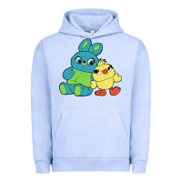 Pigment Grape Ice bunny and ducky Urban Hoodie - linhVisuals