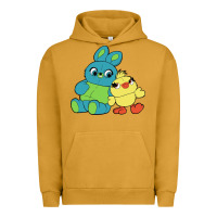 Pigment Peanut Butter bunny and ducky Urban Hoodie - linhVisuals