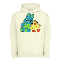 Pigment Pistachio bunny and ducky Urban Hoodie - linhVisuals