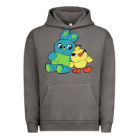 Pigment Tornado bunny and ducky Urban Hoodie - linhVisuals