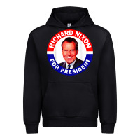 Black richard nixon president usa vote election campaign t shirt Urban Hoodie - linhVisuals